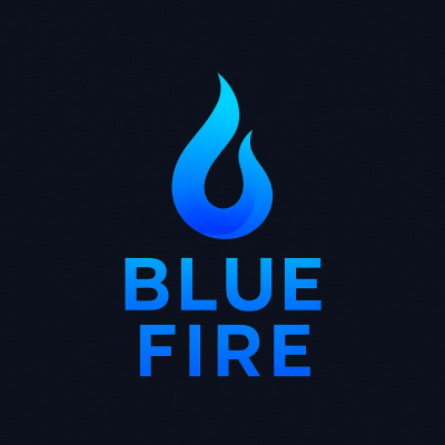 LOGO BLUE FIRE